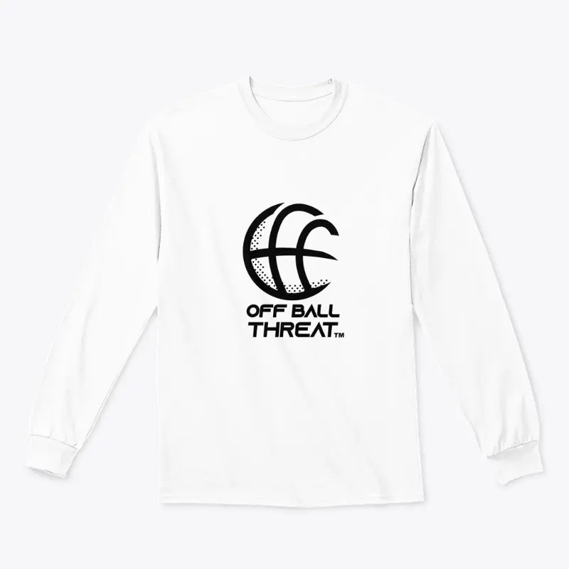 Off Ball Threat White Tees